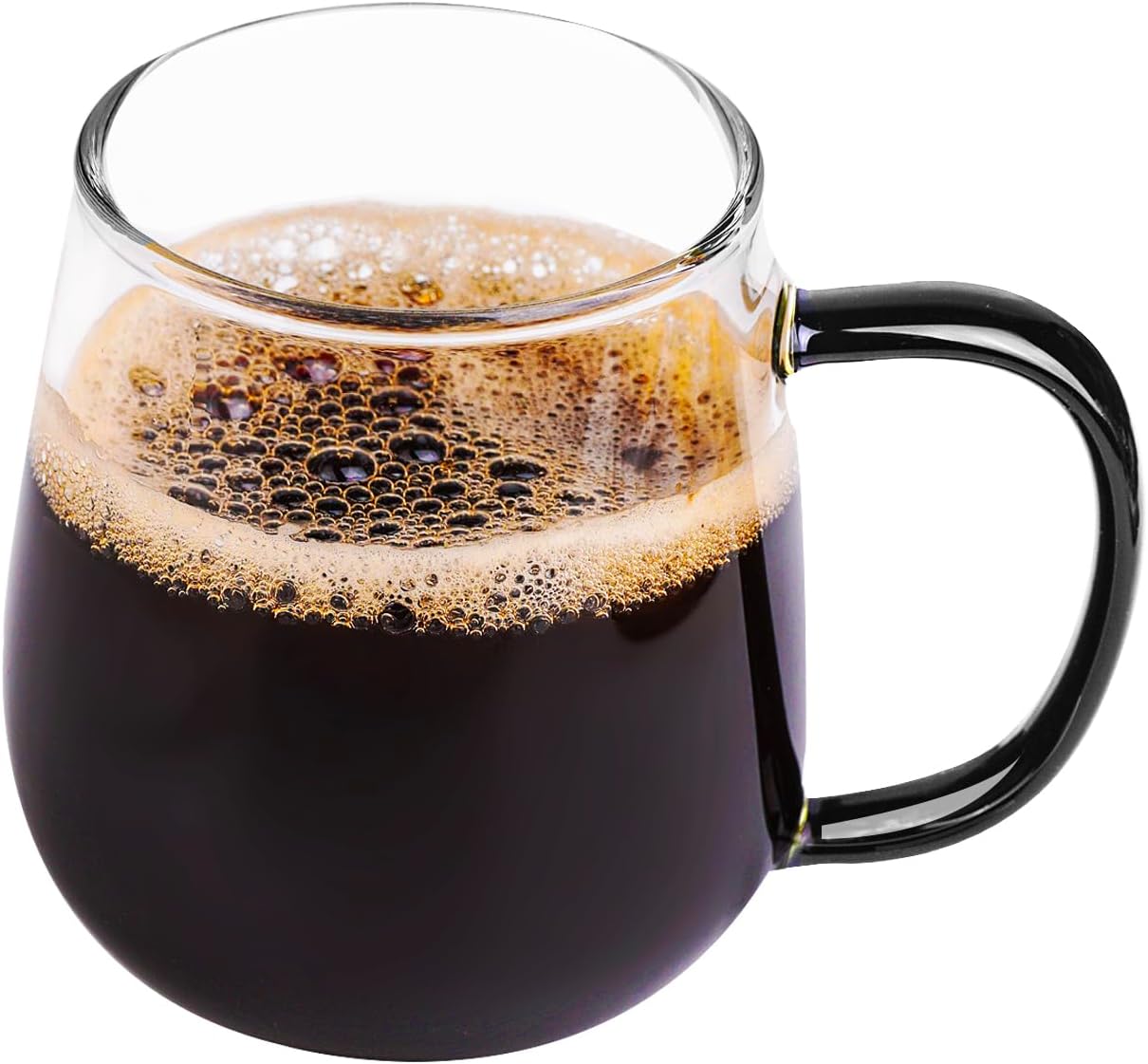 16oz Borosilicate Glass Mug