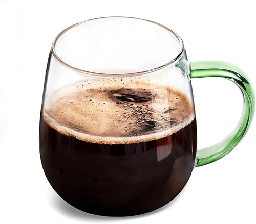 16oz Borosilicate Glass Mug