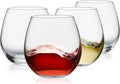 15oz Stemless Wine Glasses Set of 4