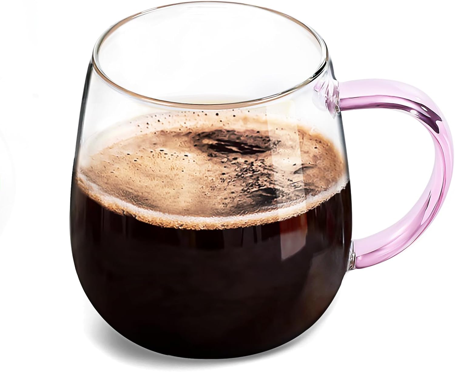 16oz Borosilicate Glass Mug