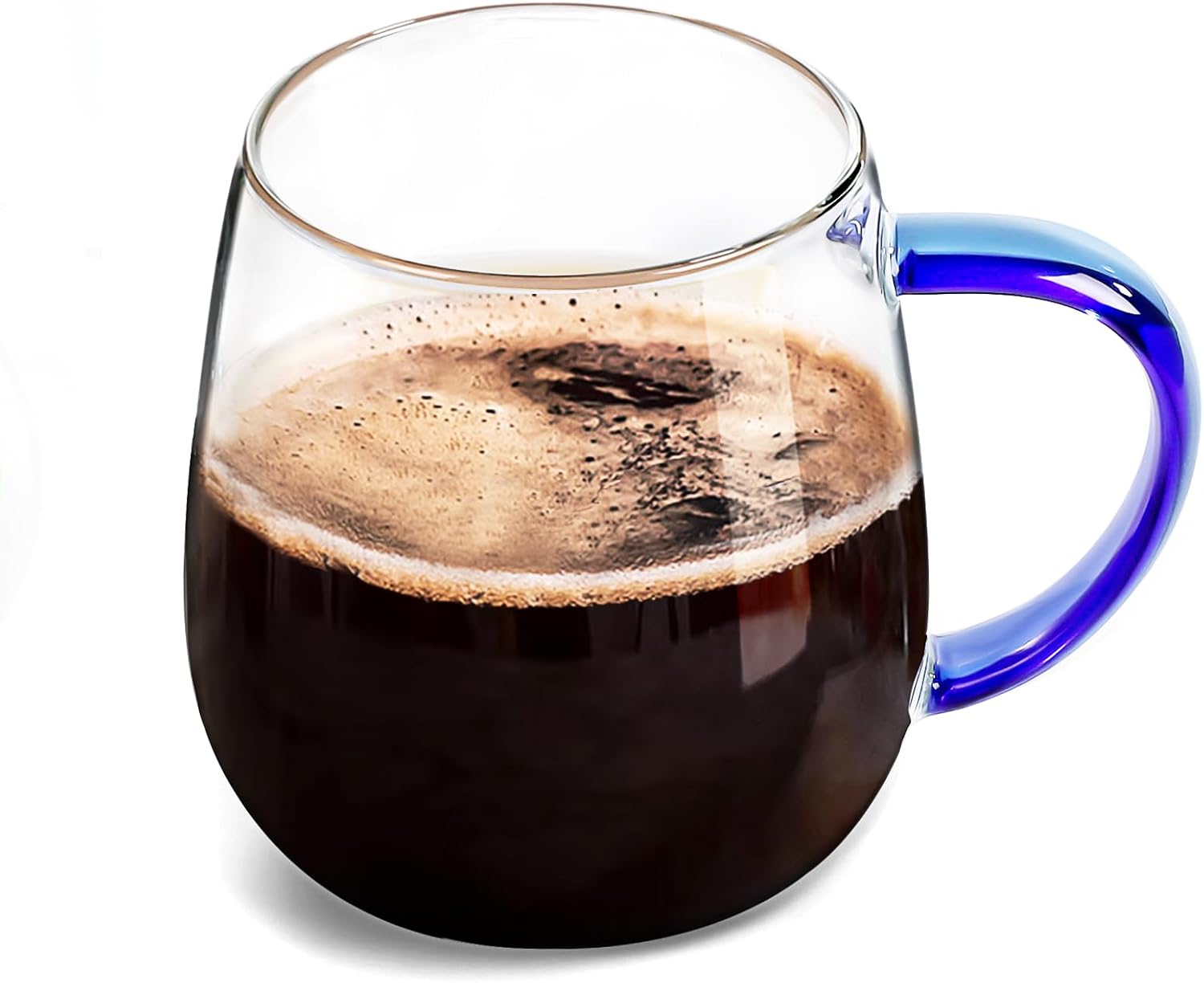 16oz Borosilicate Glass Mug